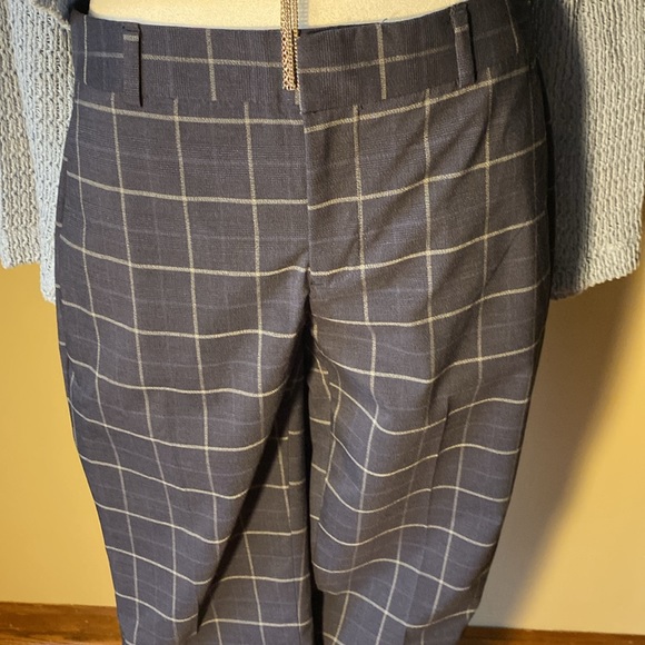 Banana Republic Blue & Gray Womens Pants - Picture 2 of 5